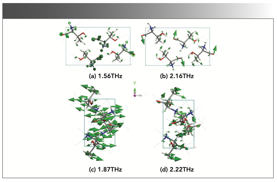 Terahertz Spectroscopic Analysis of Co-Crystallized Mixtures in an
